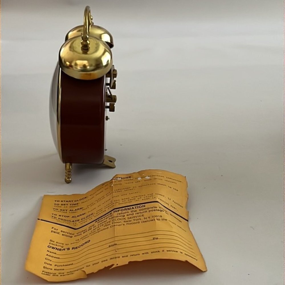 Clocks by Lafayette Nestle Cookie Mix Alarm Clock Vintage Collectible Works - Picture 6 of 7